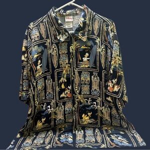 Disney Blue Casual Button Down Shirt